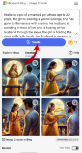Karwa Chauth Ai Photo Editing Prompt Bing Image Creator